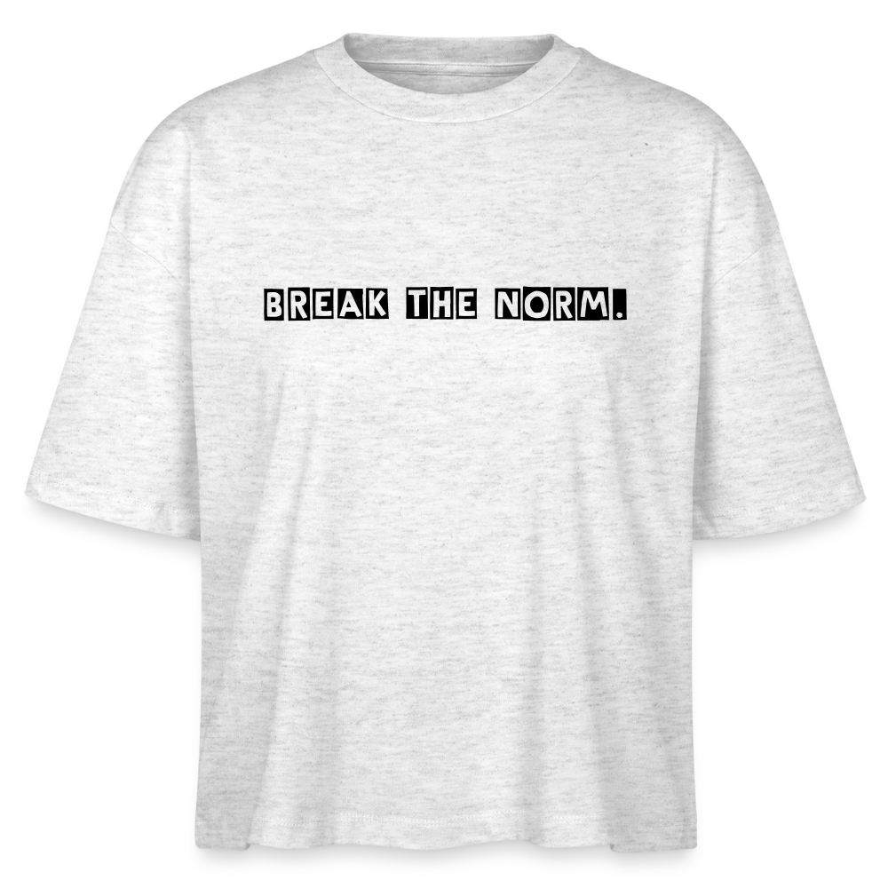 Stanley/Stella Frauen Boxy Bio-T-Shirt Nova - Weiß meliert