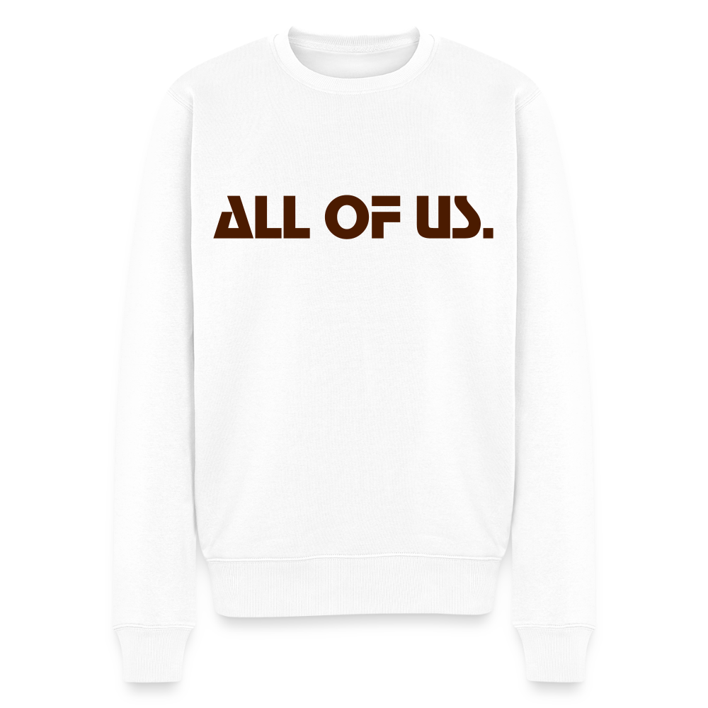 Männer Premium Pullover - Weiß