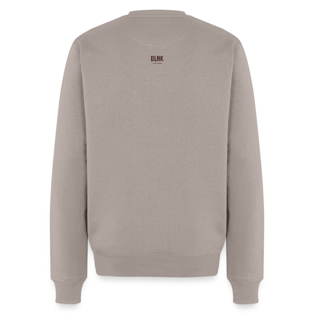 Männer Premium Pullover - Taupe