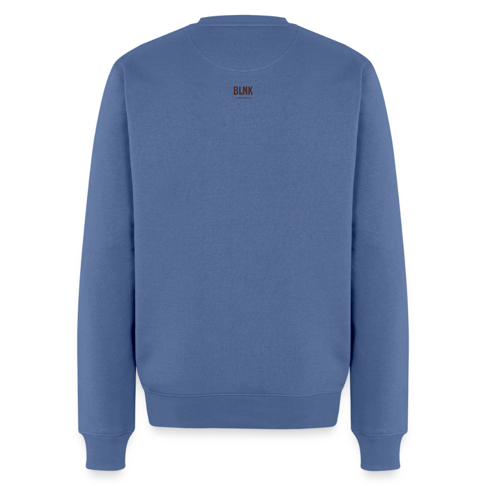 Männer Premium Pullover - Taubenblau