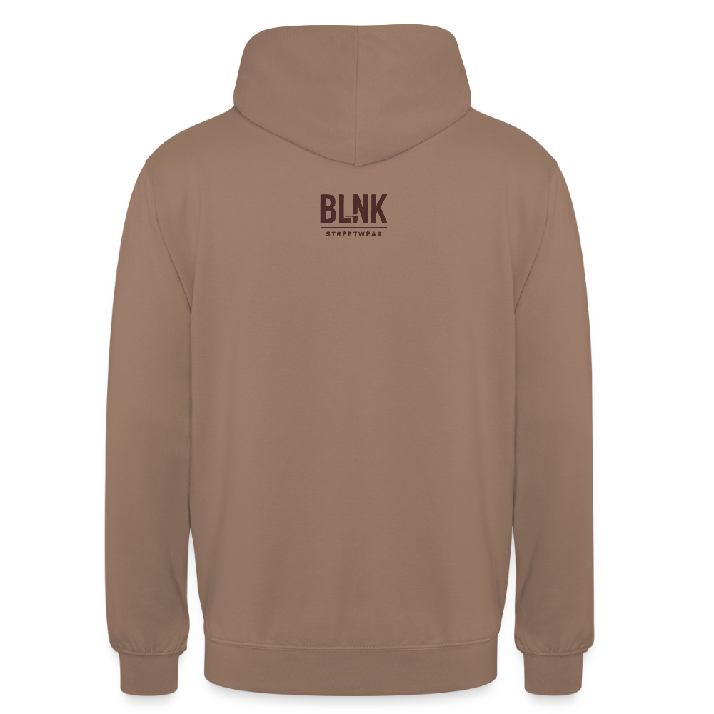 Unisex Hoodie Decide. Punkt. - Mokka