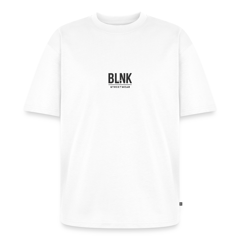 Unisex Oversized Bio T-Shirt „Be loud. Be soft. Be you. - Weiß