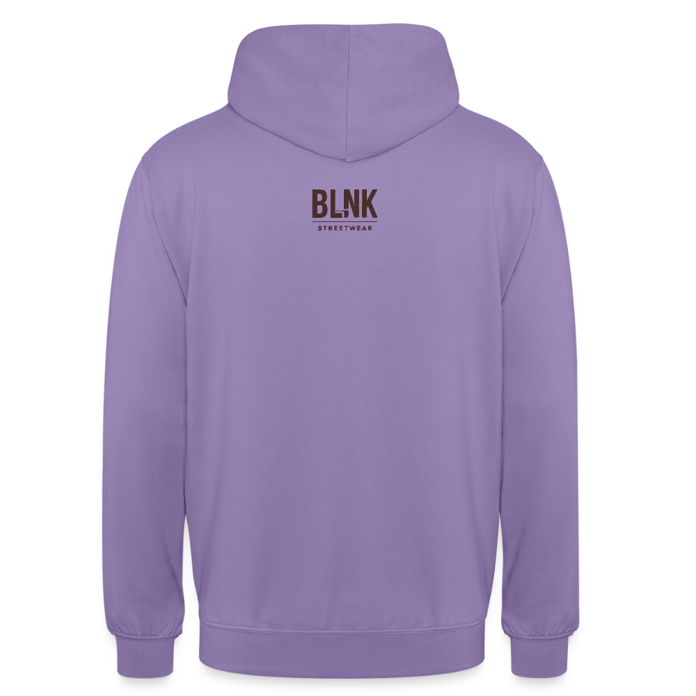 Unisex Hoodie Decide. Punkt. - Lavendel