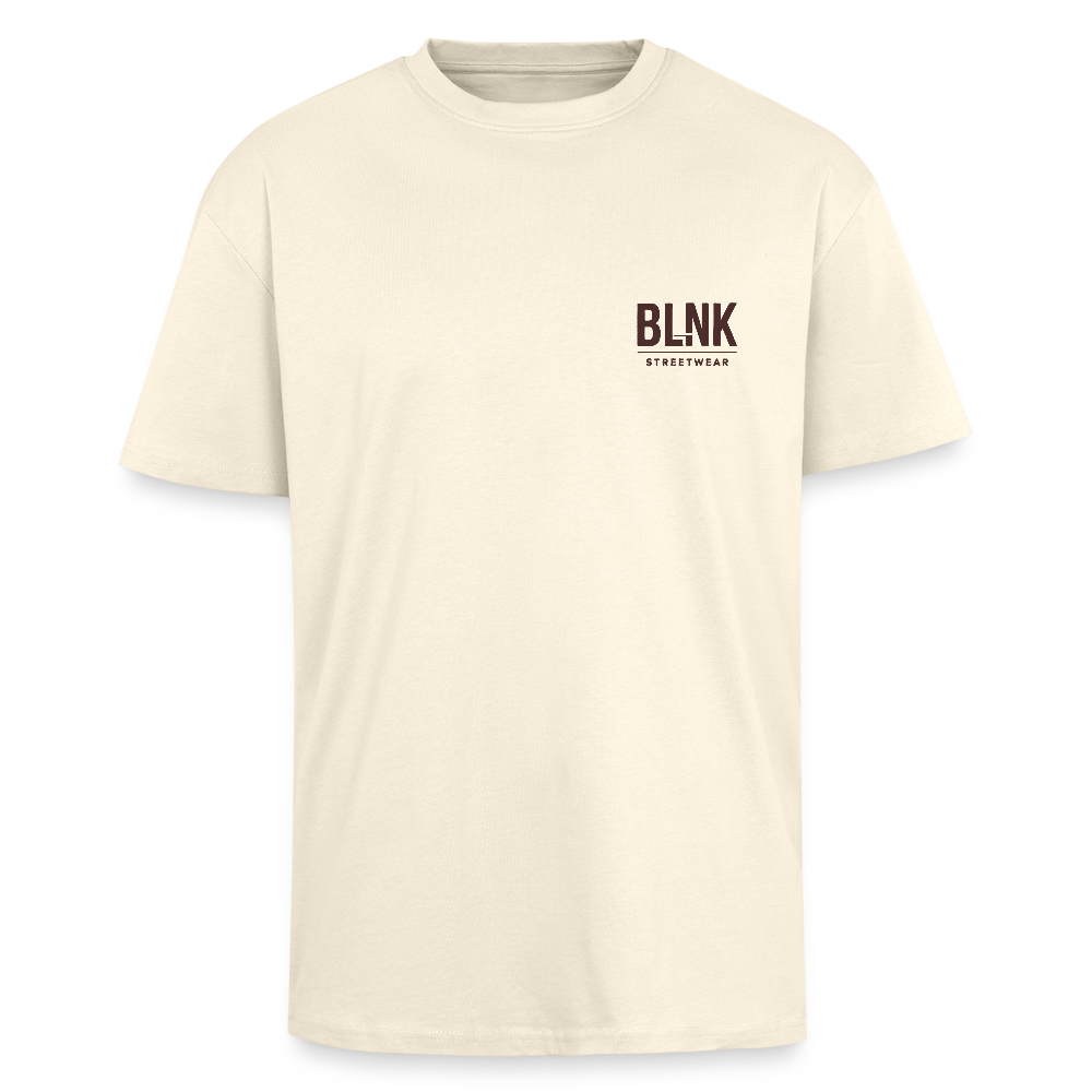 Heavy Oversized T-Shirt „ Break the norm“ - Creme