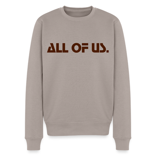 Männer Premium Pullover - Taupe