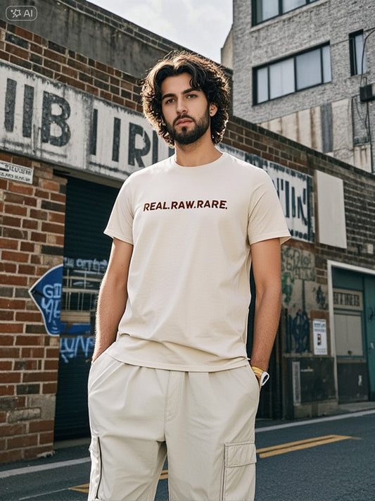 BLNK Männer T-Shirt : Real. Raw. Rare.